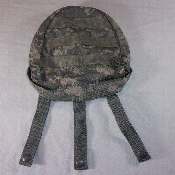 NEW MILITARY DIGITAL CAMO ACU MOLLE POUCH MEDIC BAG SHELL ACCESSORY BAG ZIP - Picture 1 of 8